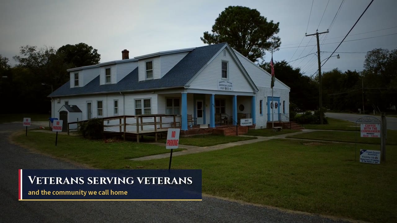 Still from the American Legion Post 49 video